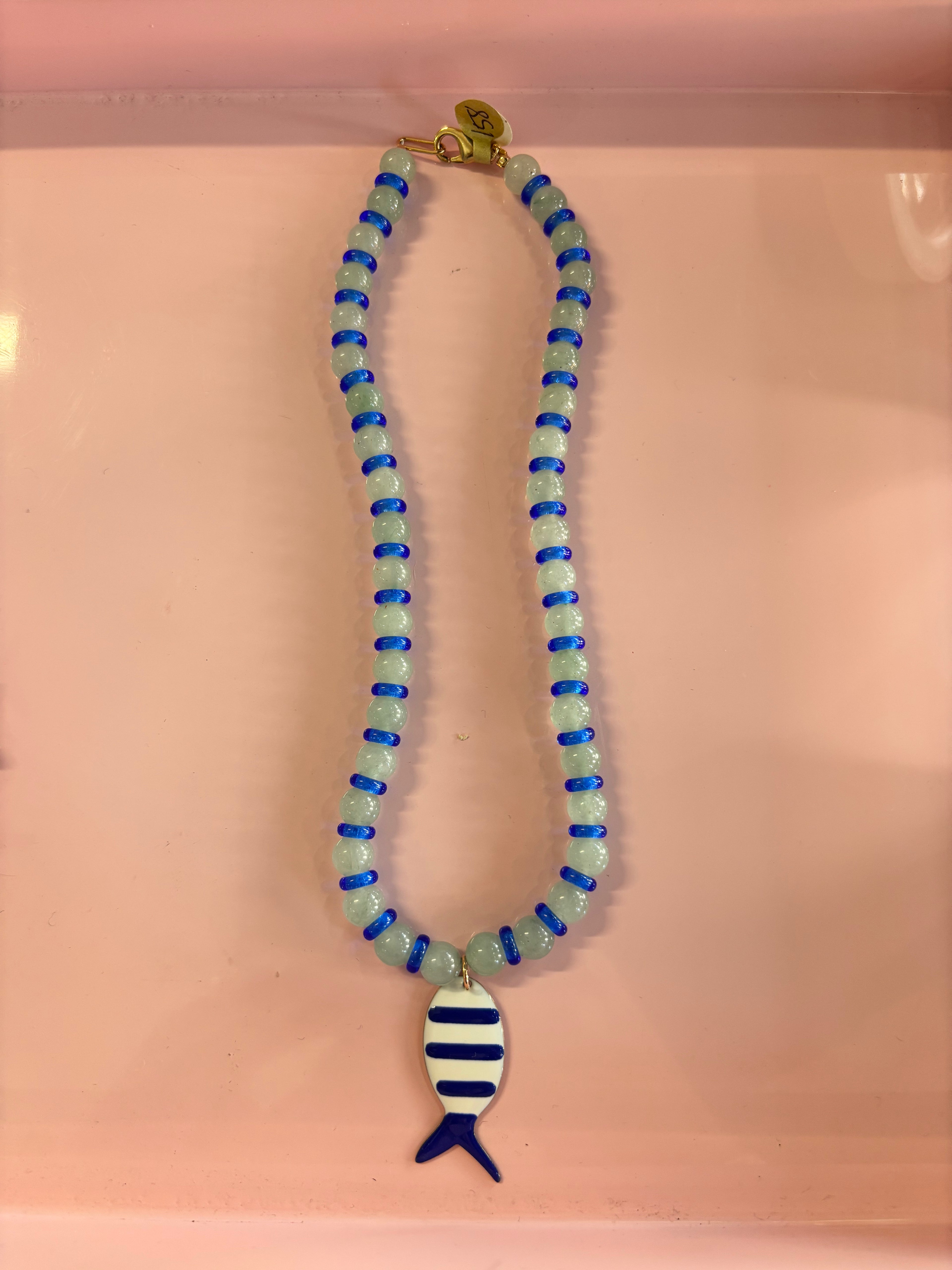 here fishy fishy necklace