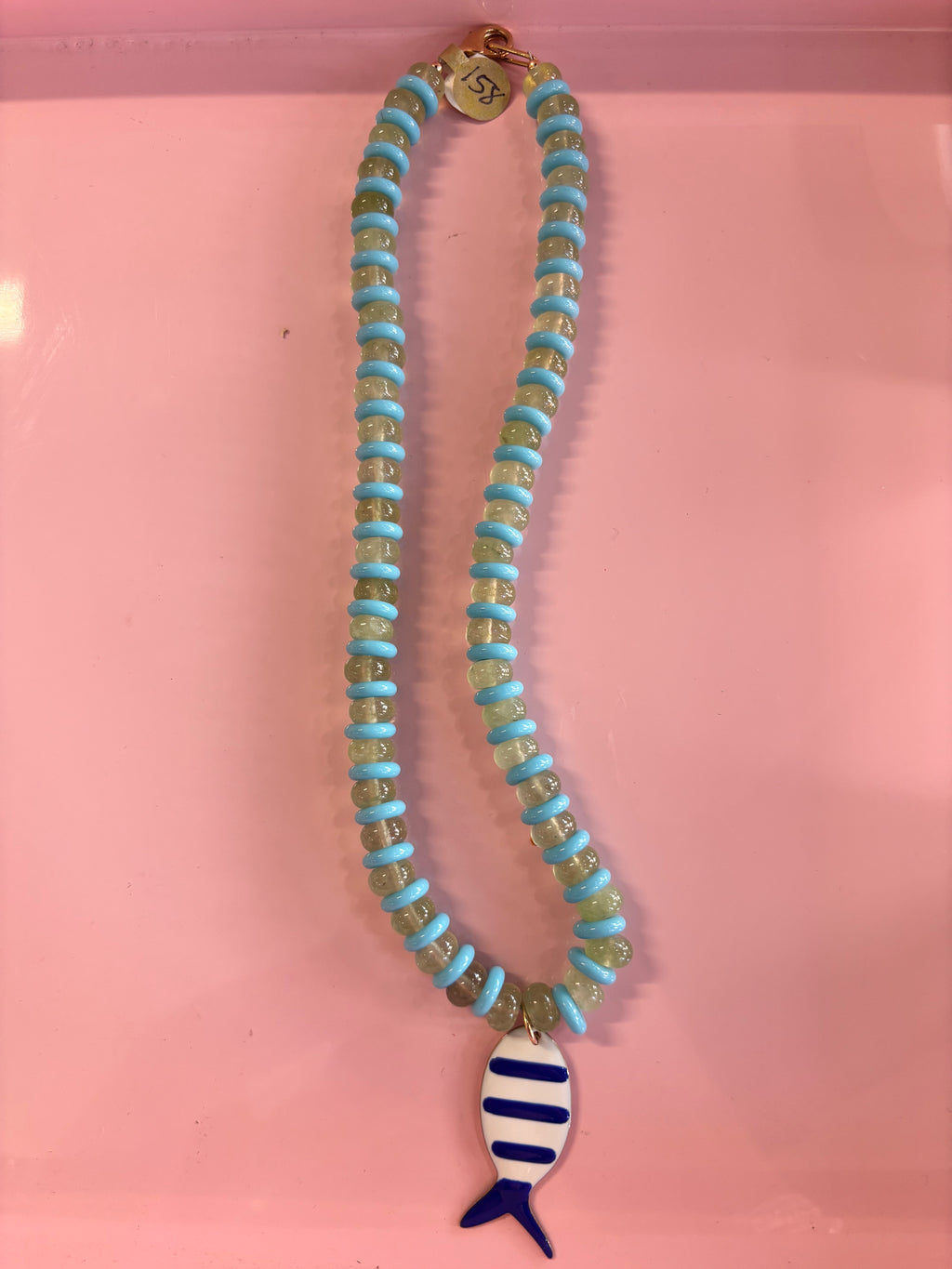 here fishy fishy necklace