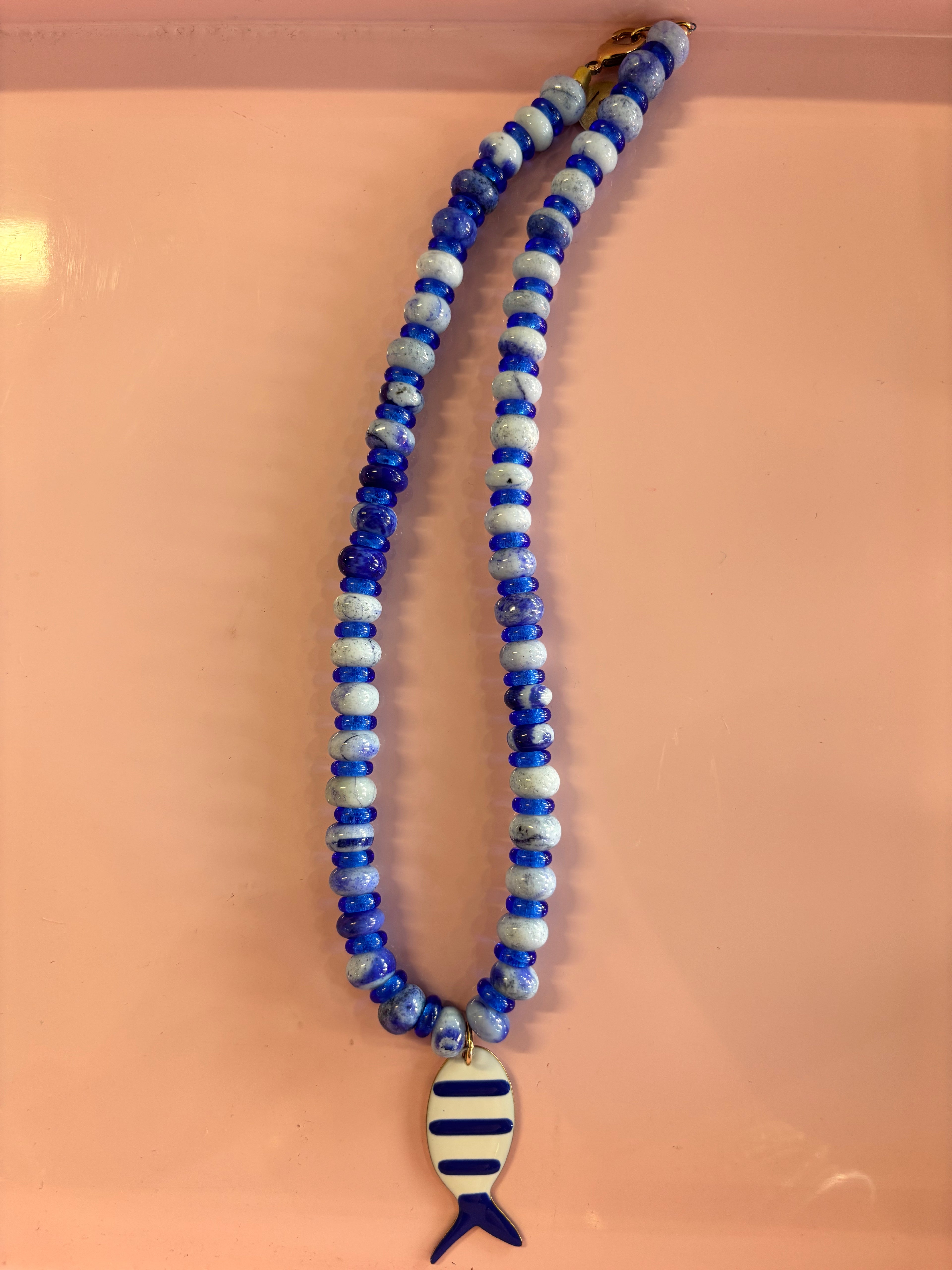 here fishy fishy necklace