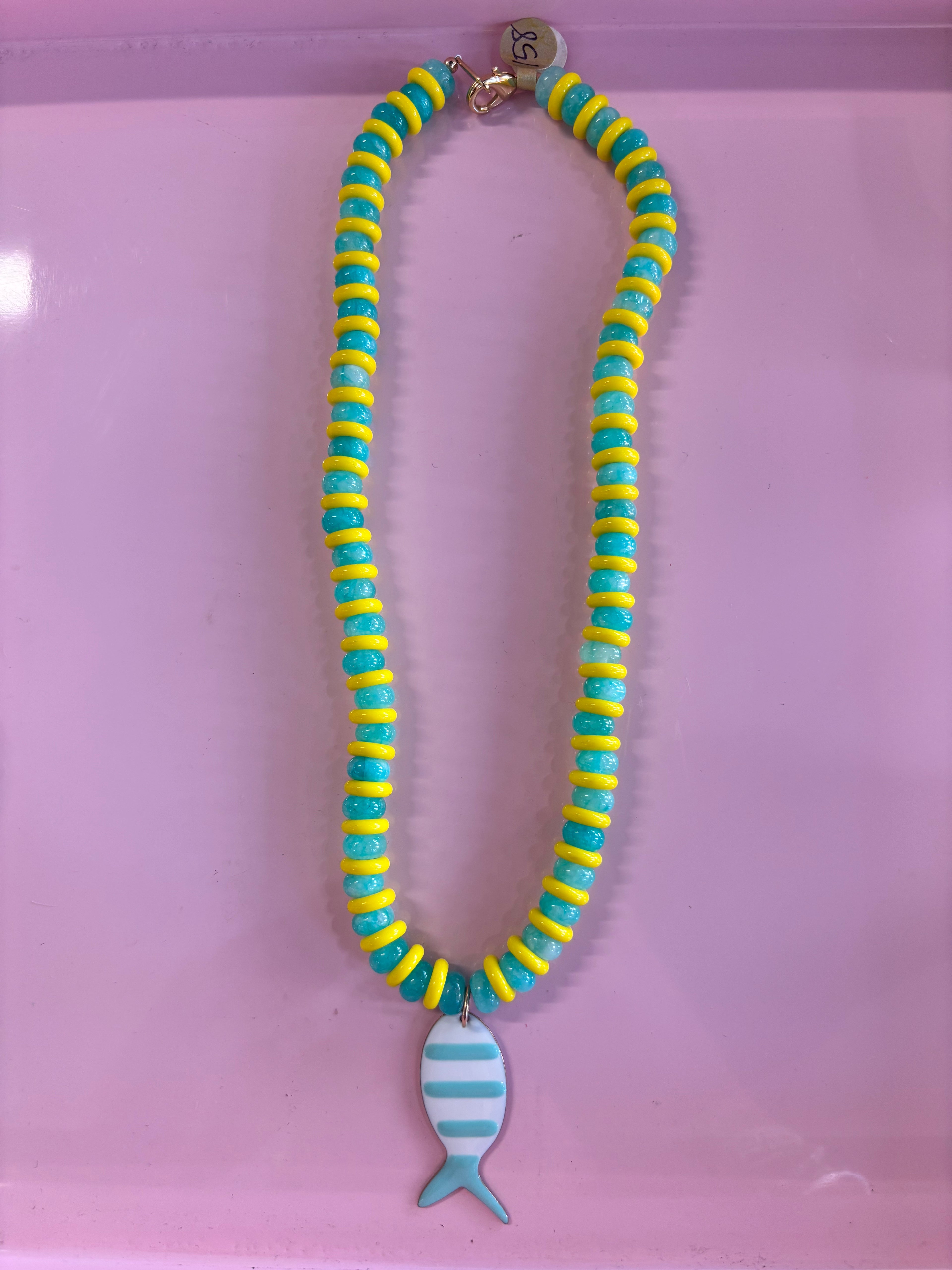 here fishy fishy necklace