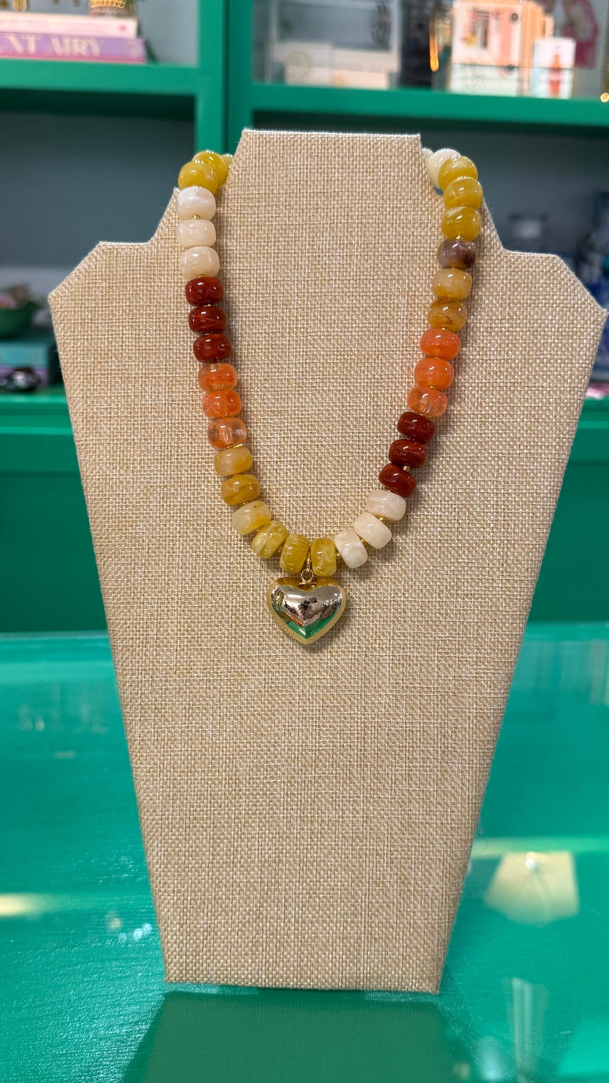 eve heart necklace