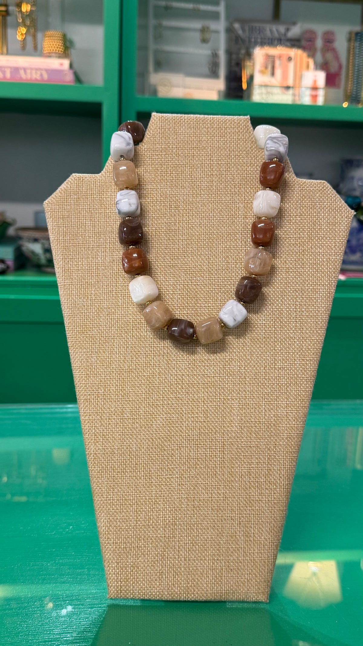 talia beaded necklace