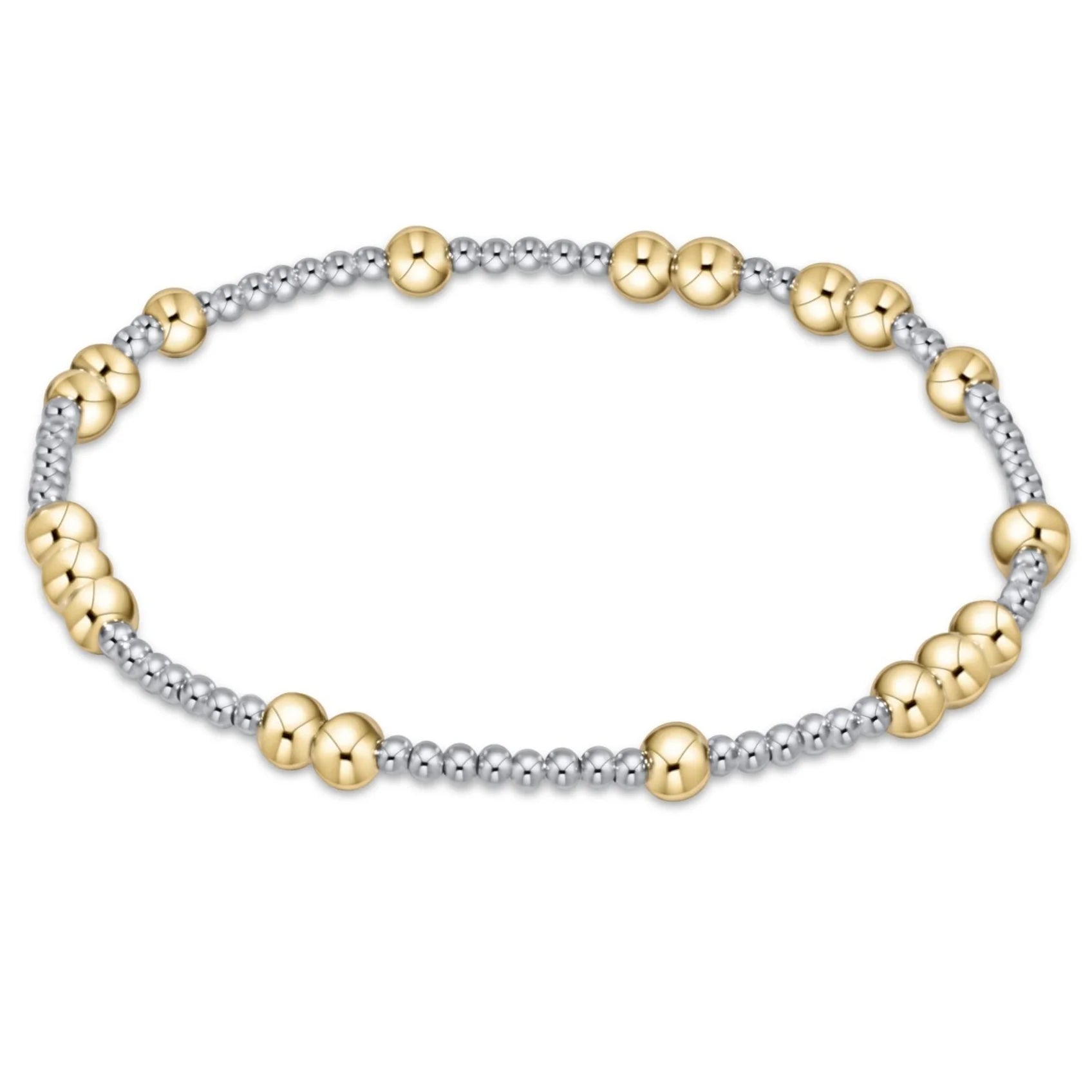 hope unwritten mixed metal 4mm bracelet