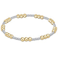 joy mixed metal 4mm bracelet