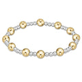 sincerity mixed metal 6mm bracelet