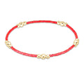 hope purpose gold bracelet sherbert