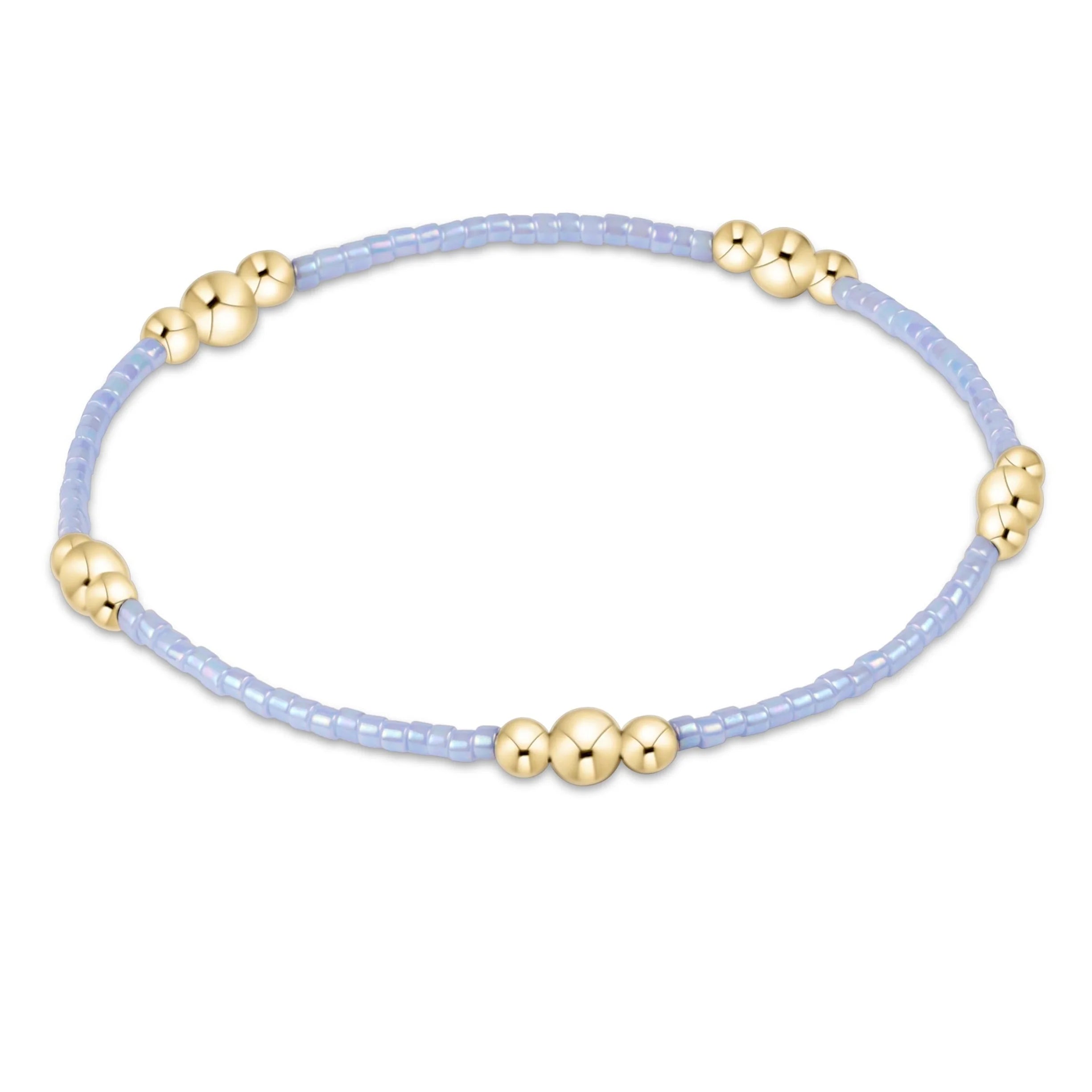 hope purpose gold bracelet ocean mist