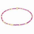 hope unwritten bracelet pink metallic extends
