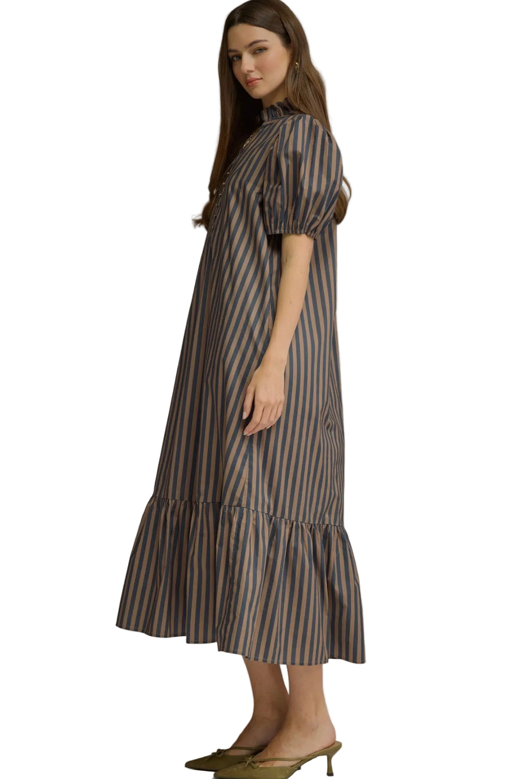 mollie stripe dress