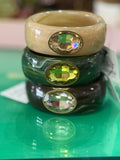 tone on tone bangle