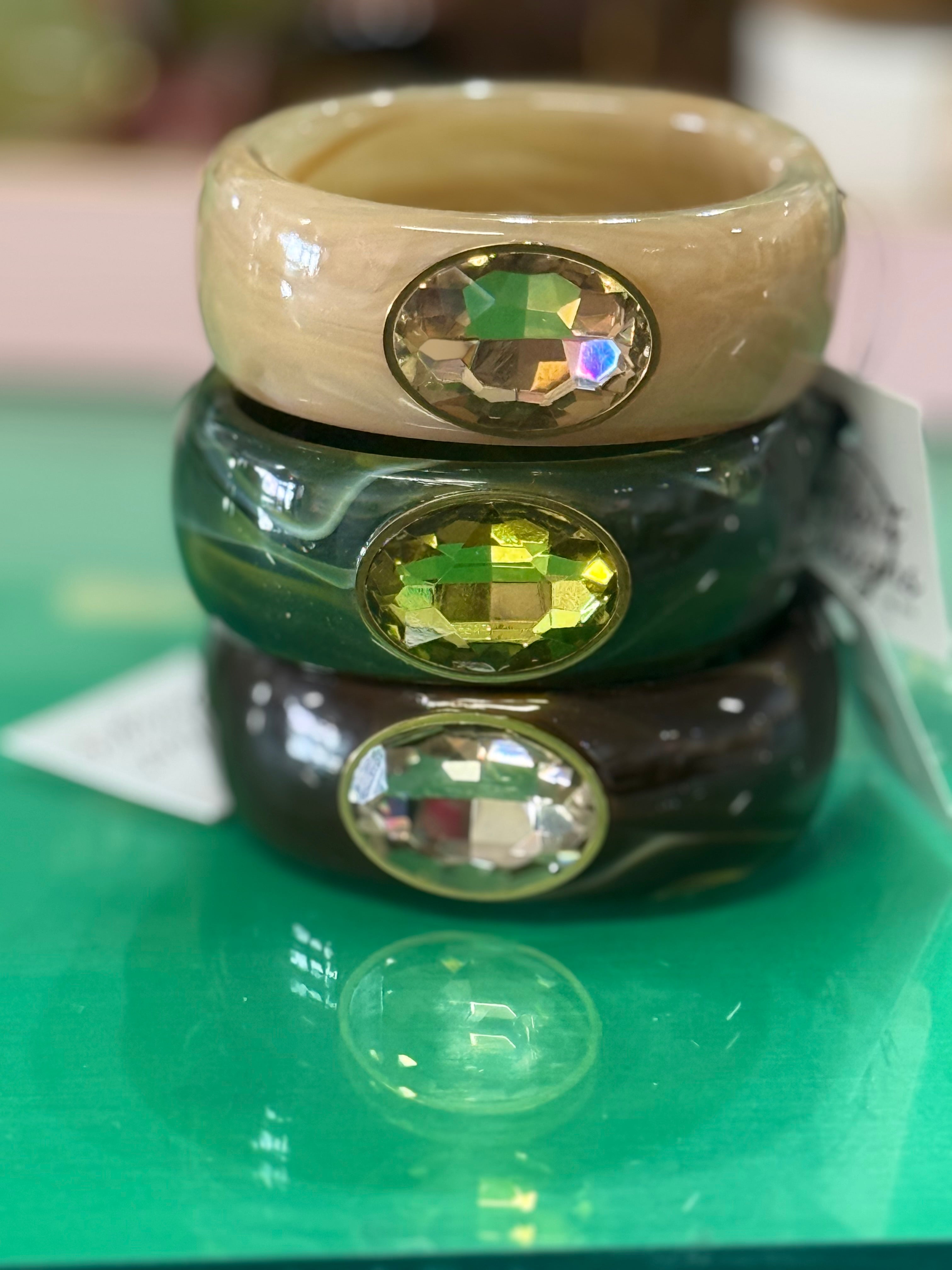 tone on tone bangle