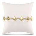signature cross sincerity pattern 2.5mm bracelet 4mm Cross Gold