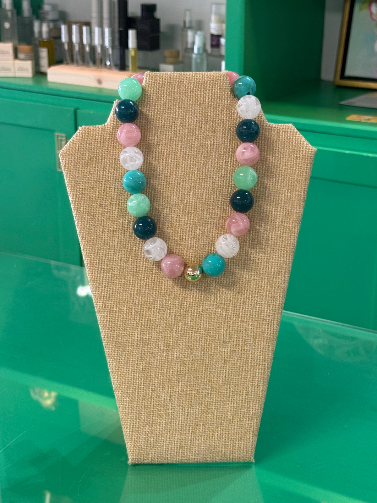 gumball bauble necklace