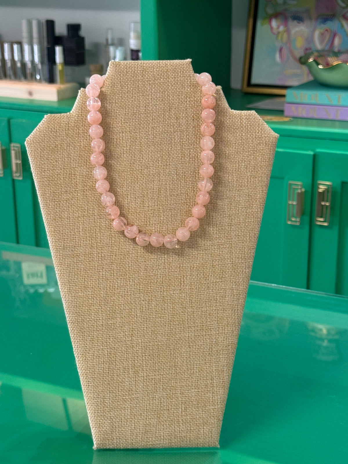 mini fall bauble necklace