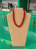 mini fall bauble necklace