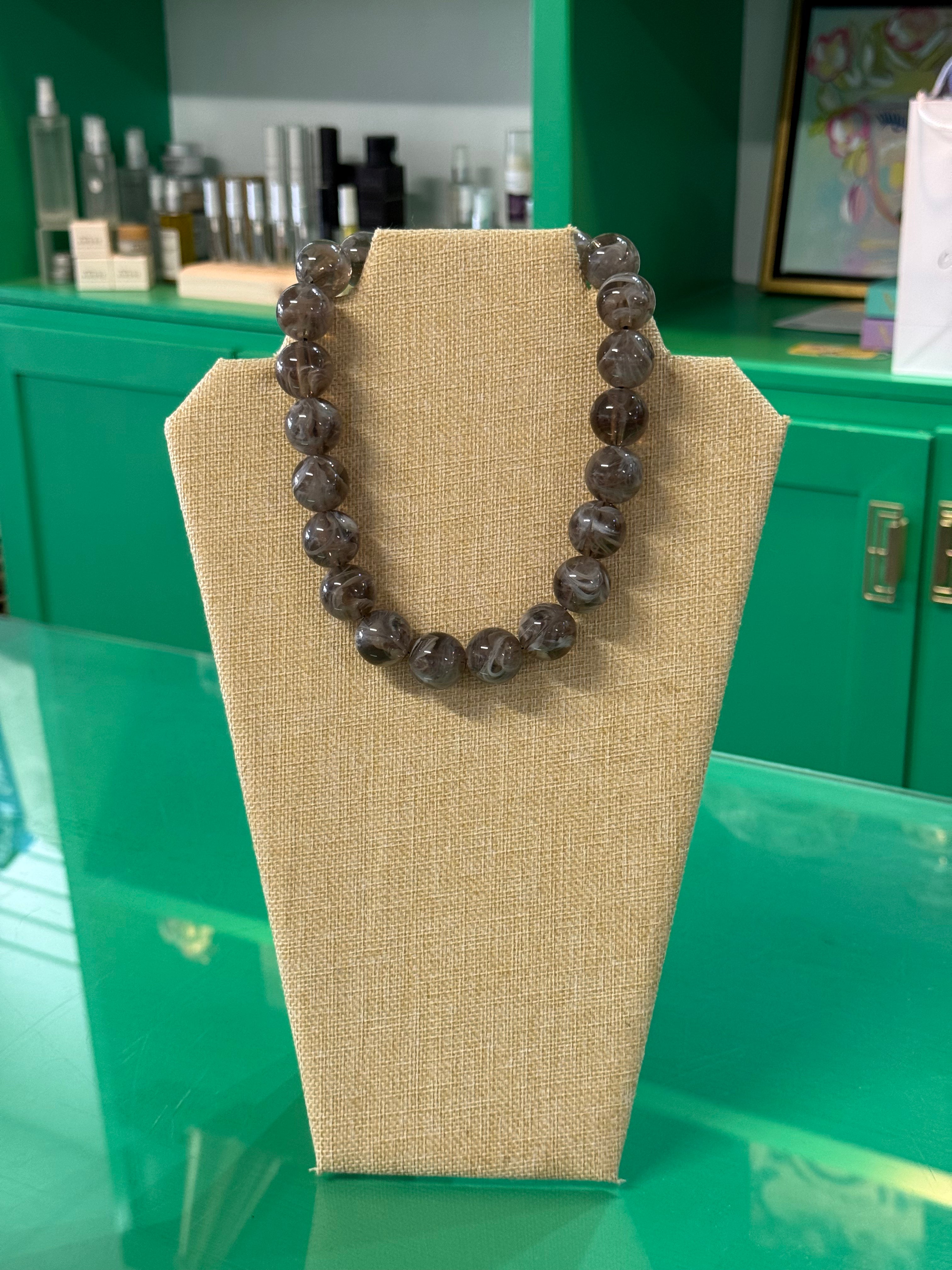 gumball bauble necklace