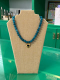 starbust heart necklace
