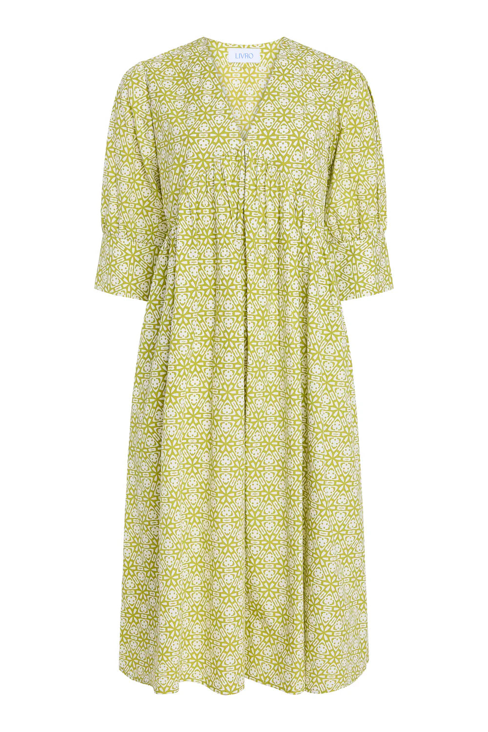 ingrid dress in palm court