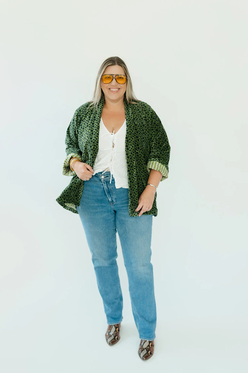penny velvet lounge jacket