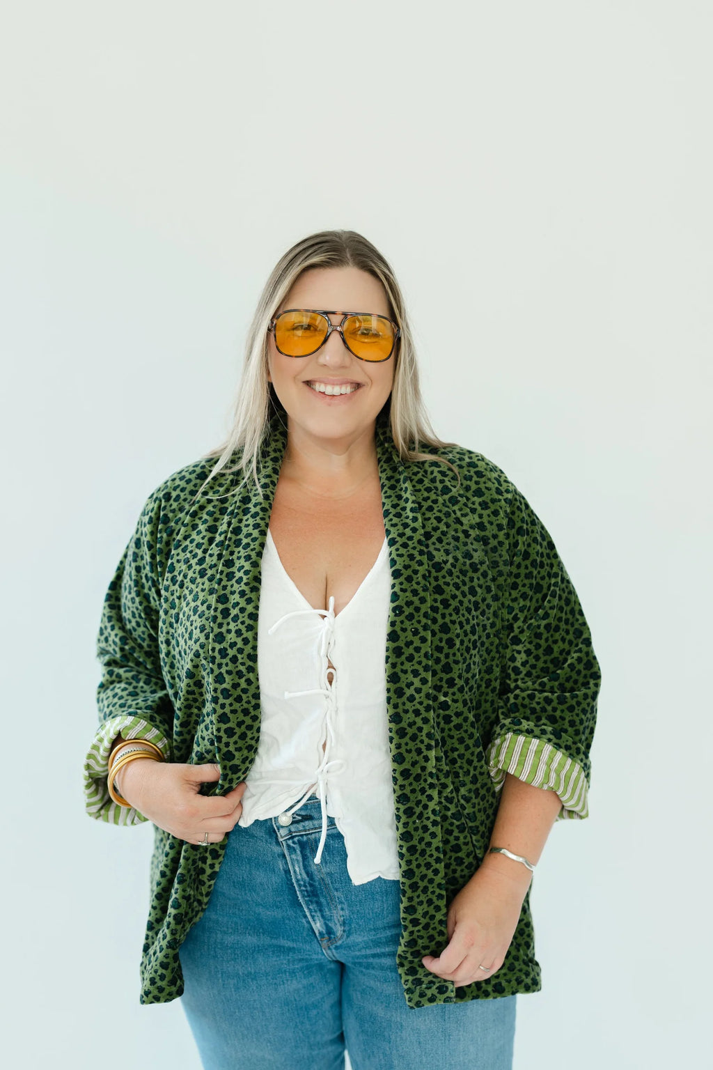 penny velvet lounge jacket