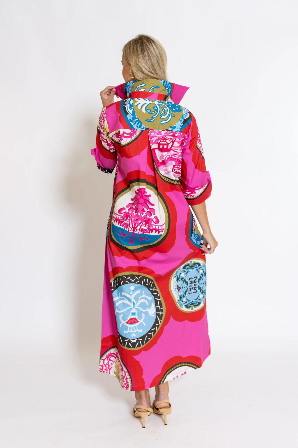 gallery ruthing shirt dress long