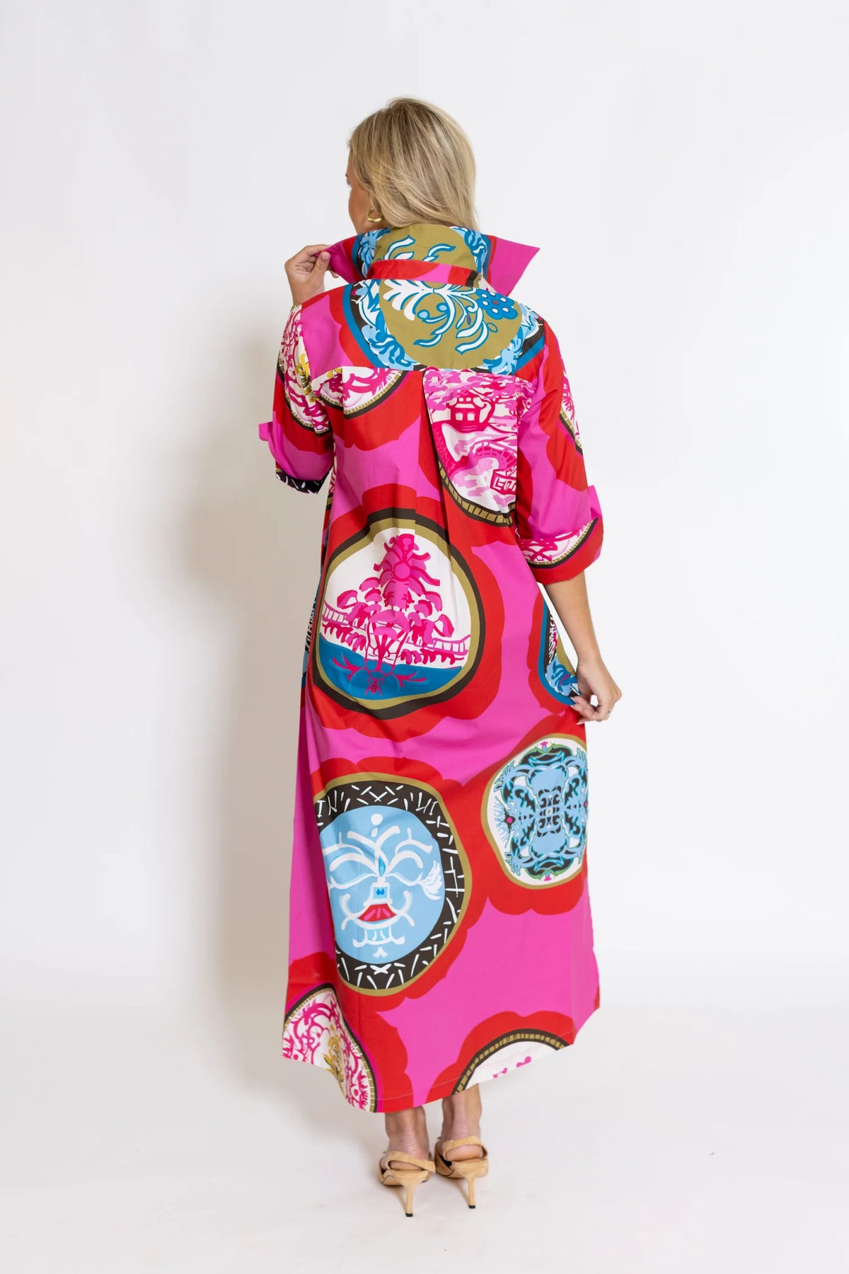 gallery ruthing shirt dress long