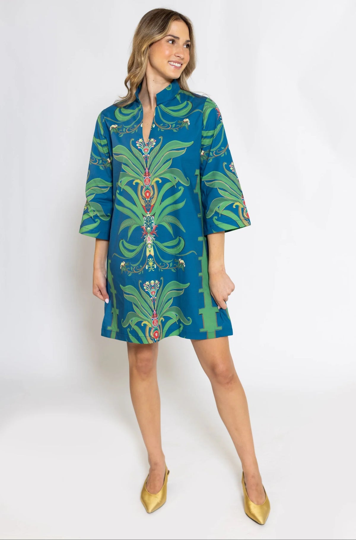 boll and vine bouvier dress short