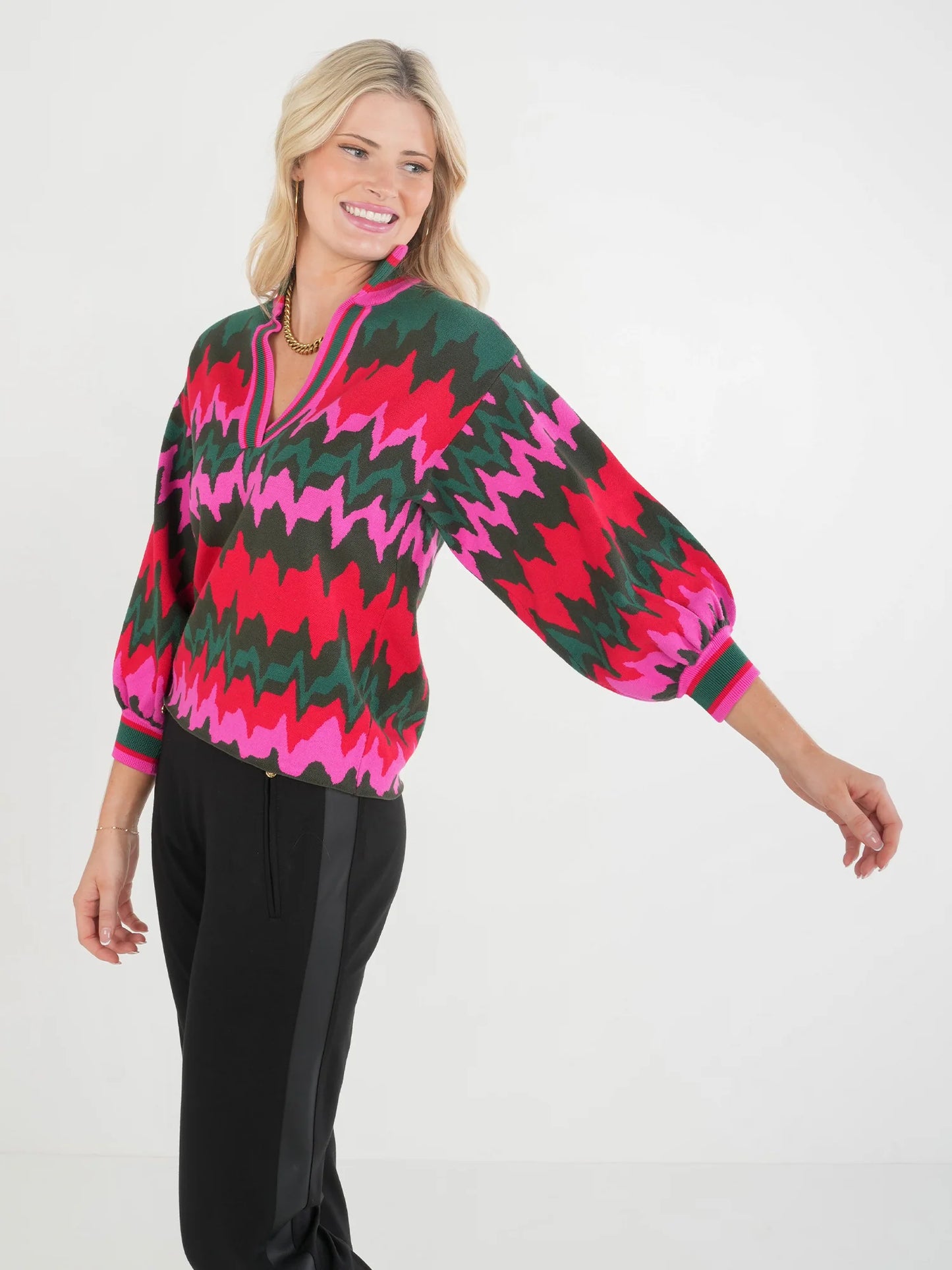 lolli sweater ruby ripple