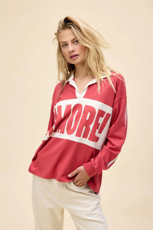 amore! long sleeve rugby