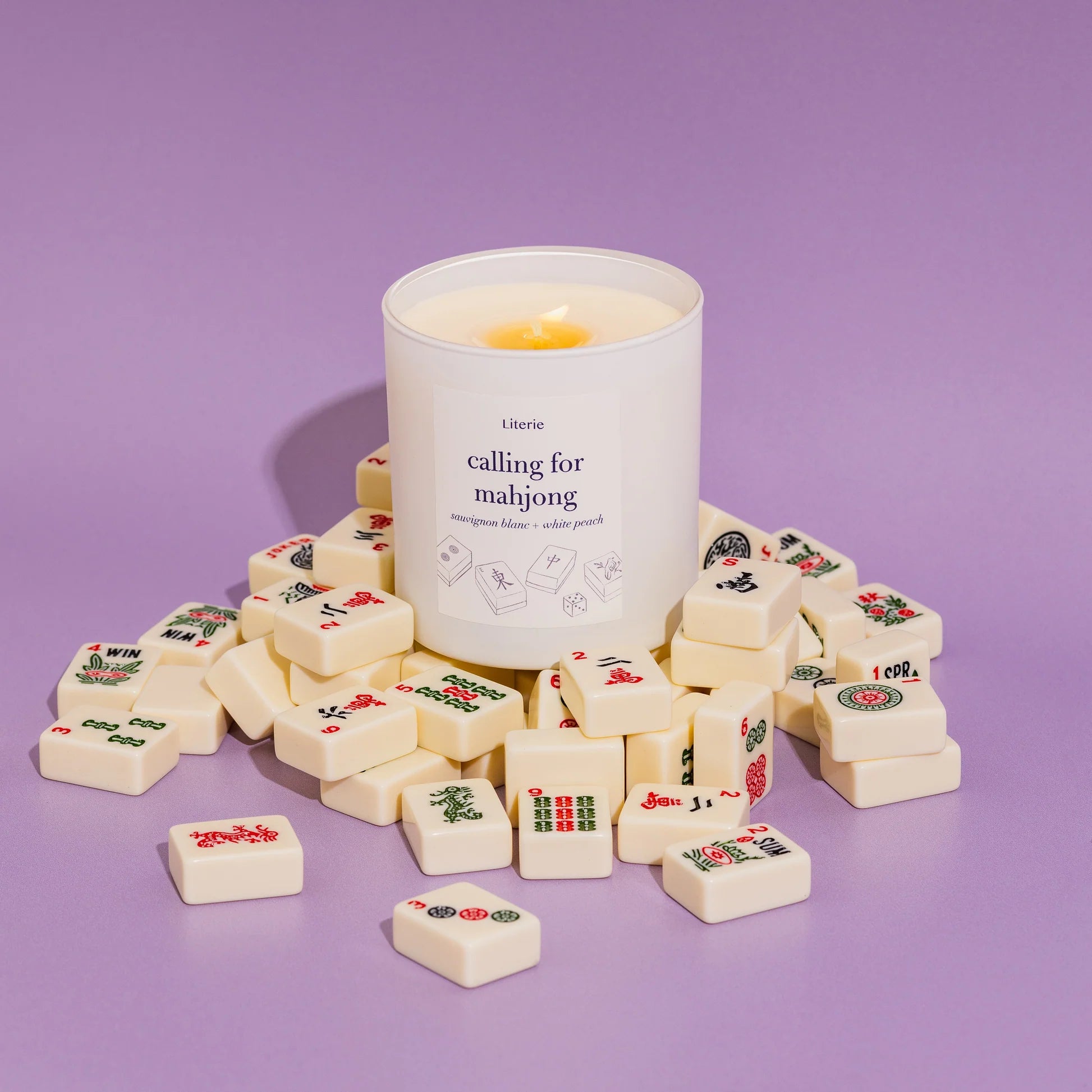 calling for mahjong candle