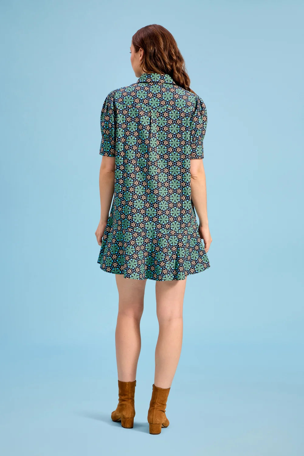 liv dress slate mosaic