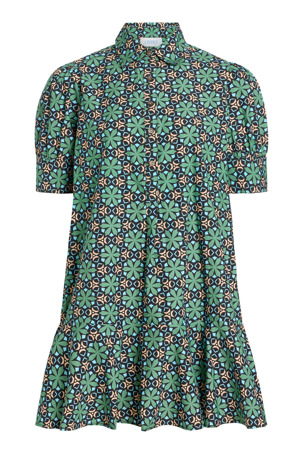 liv dress slate mosaic