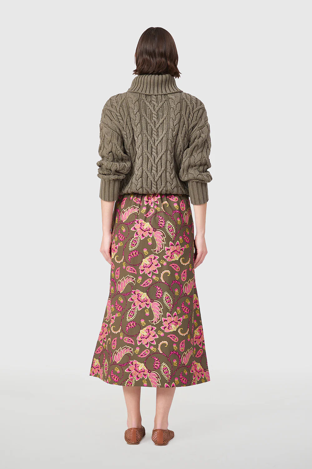 scout skirt raspberry garden