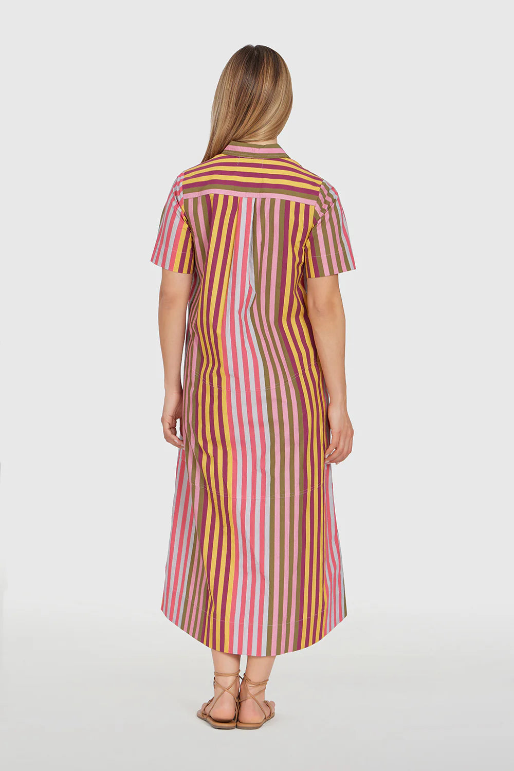 city dress kasbah stripe