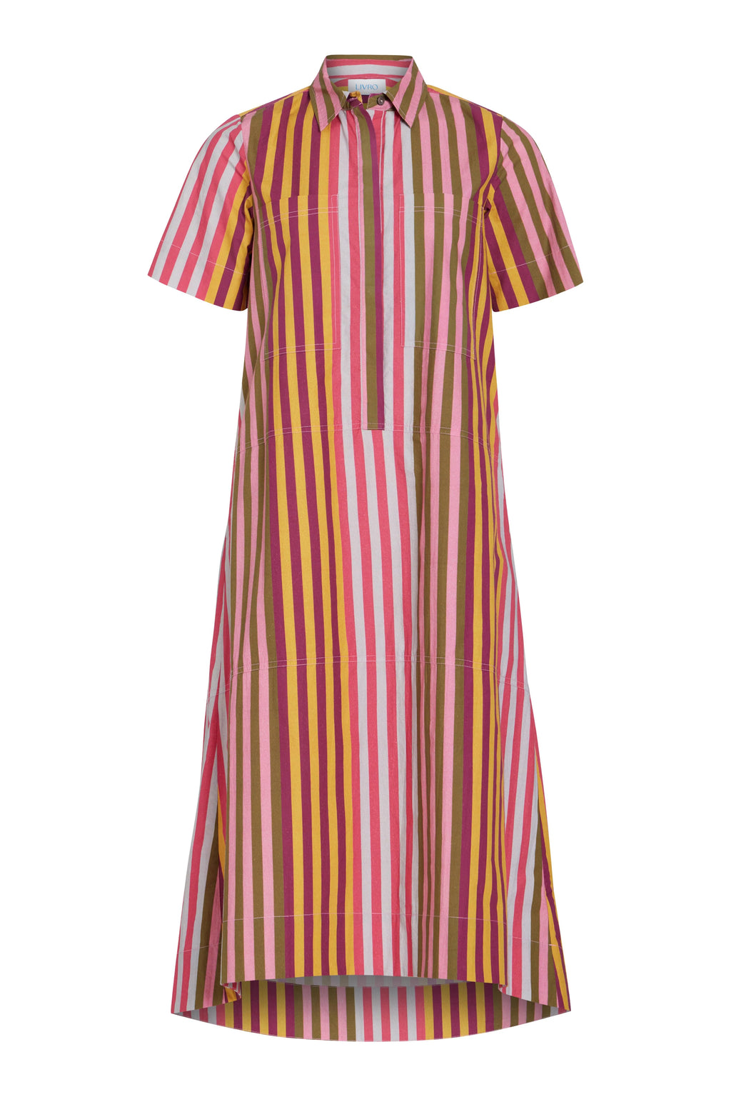 city dress kasbah stripe