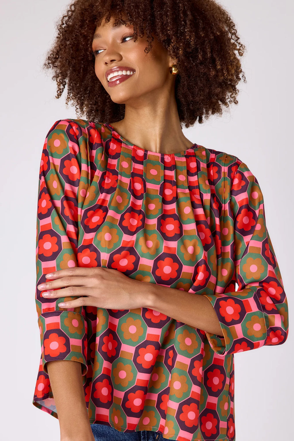 edie top in mod daisy