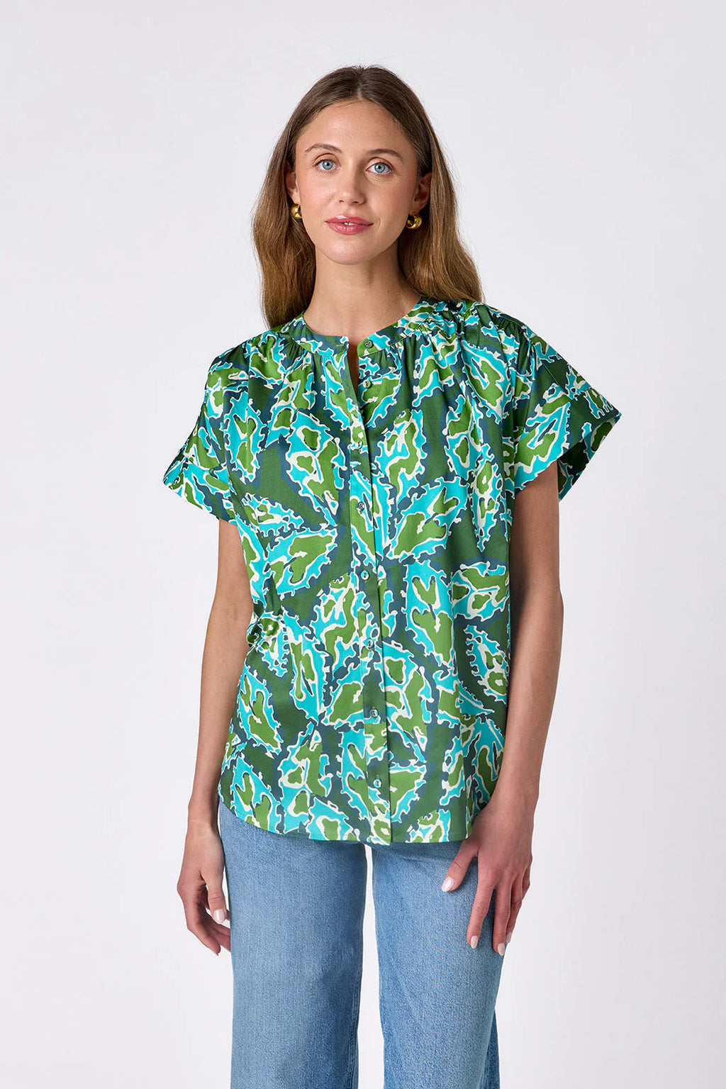 cramer tunic top moss mirage
