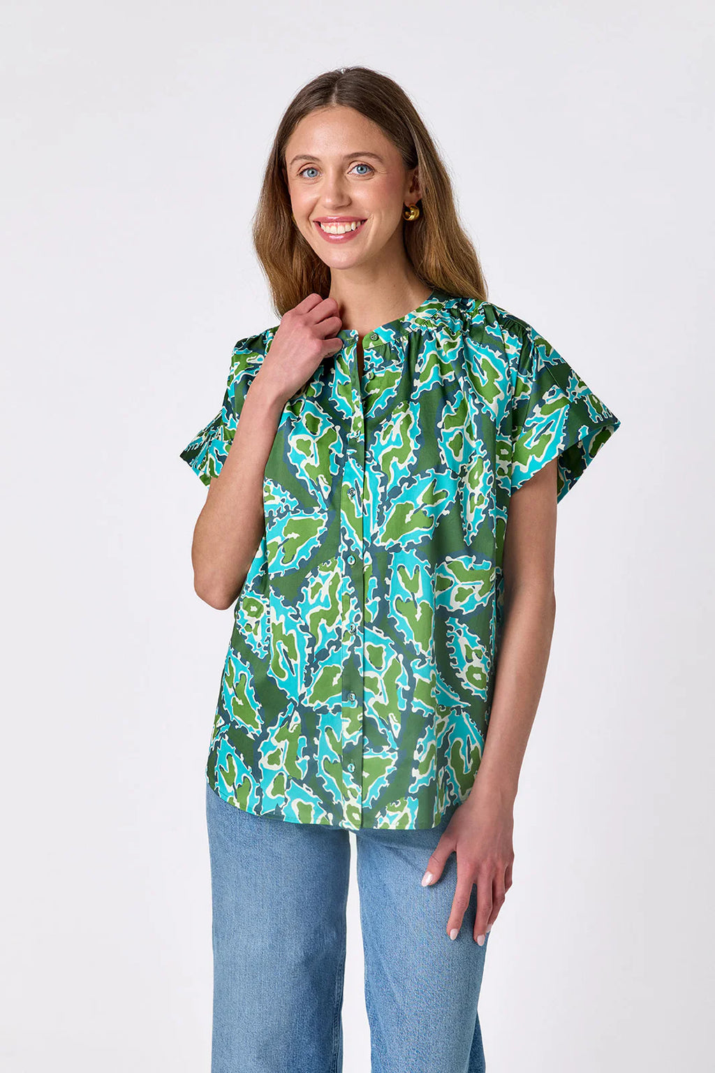 cramer tunic top moss mirage