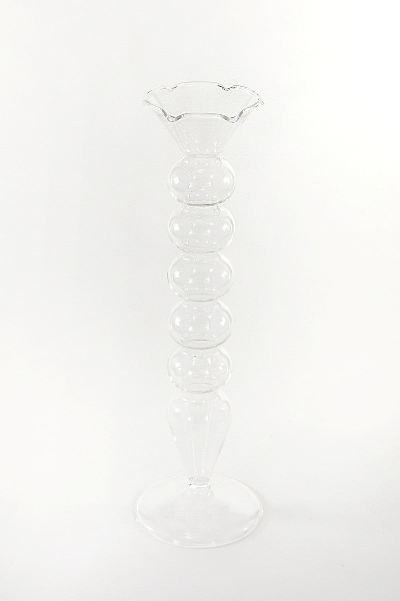 stacked bubbles candlestick clear