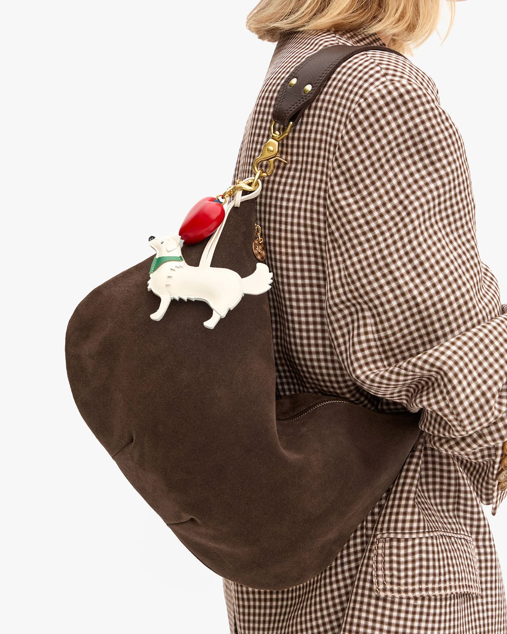 moyen messenger suede chocolate