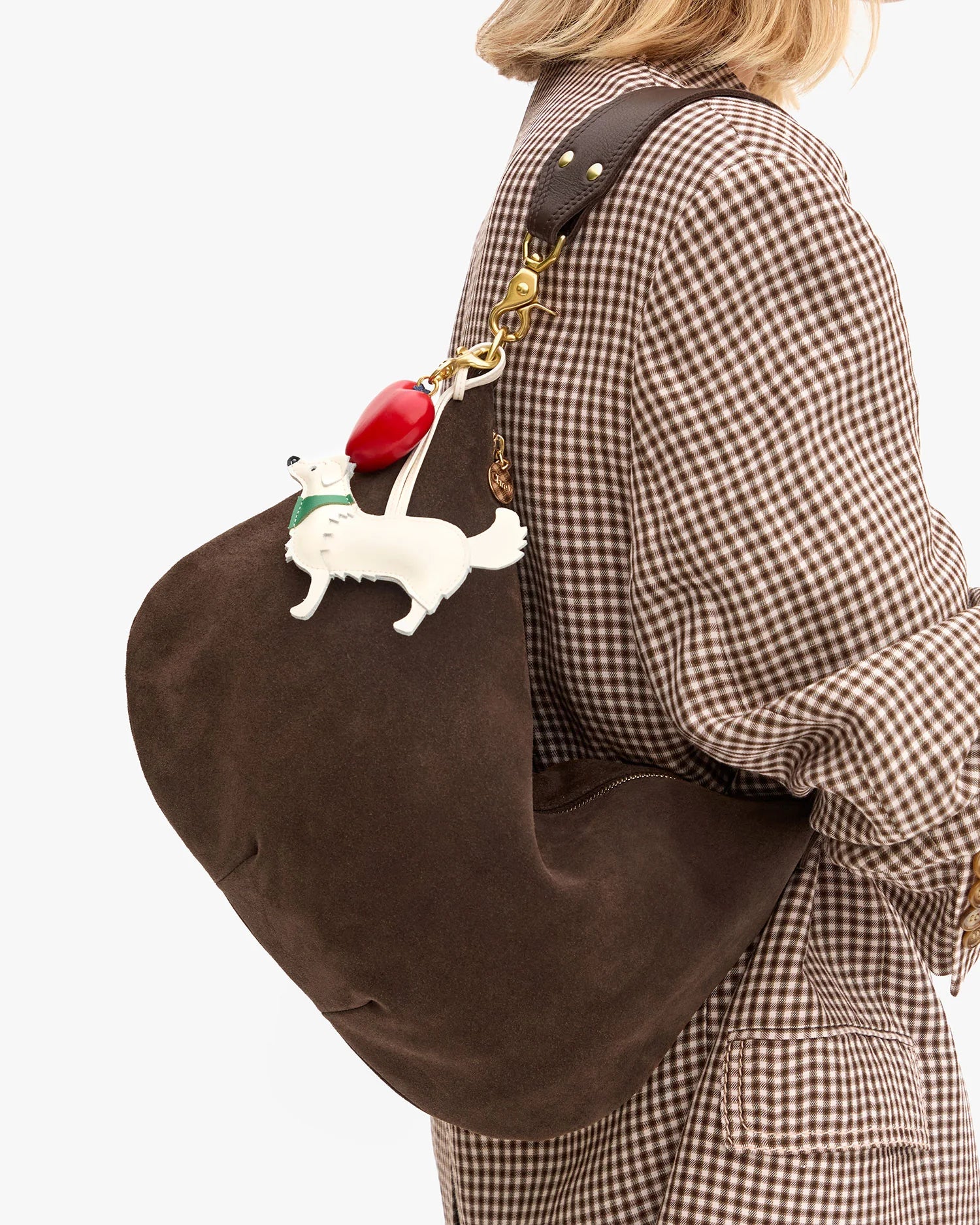 moyen messenger suede chocolate