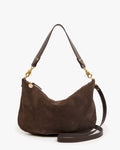 moyen messenger suede chocolate