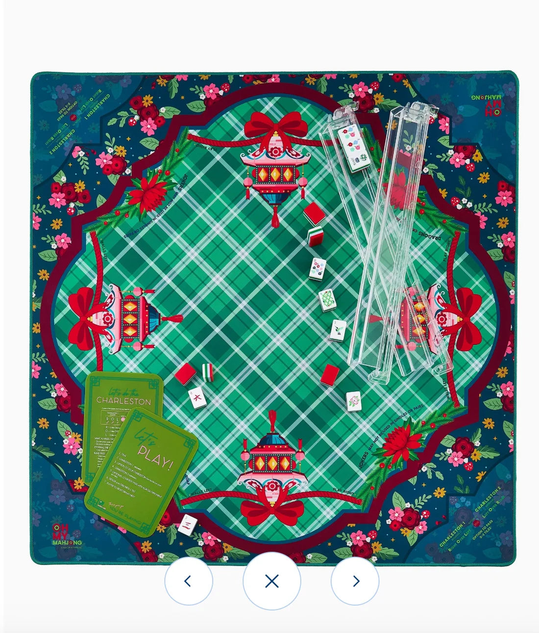 yuletide mat in tube