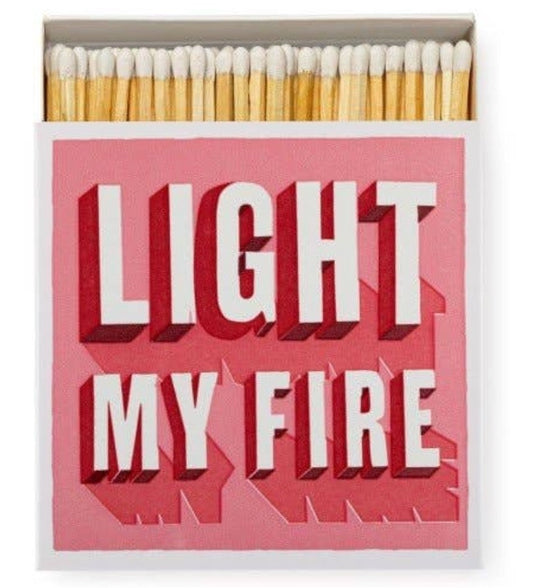 light my fire square matchbox