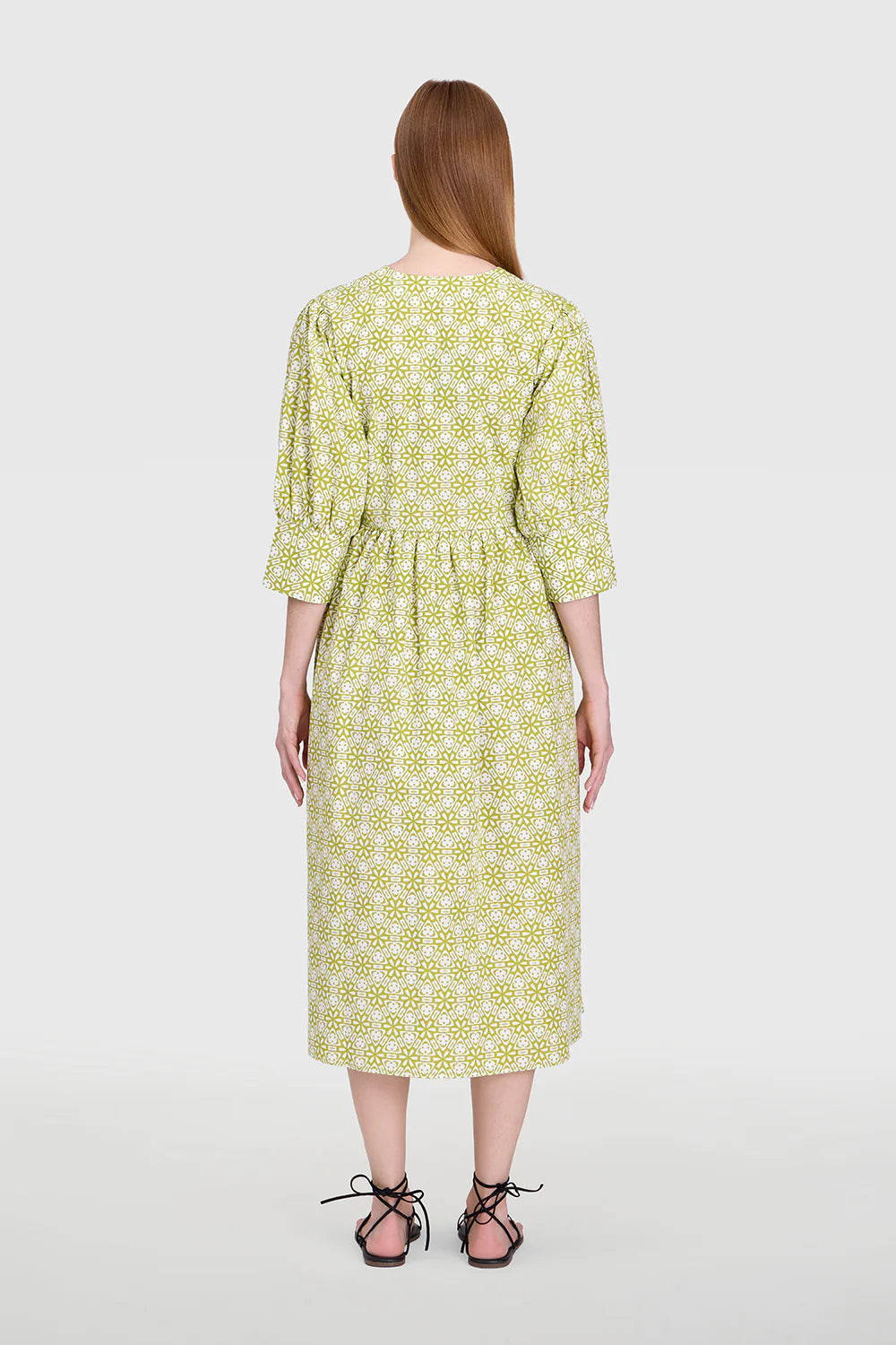 ingrid dress in palm court
