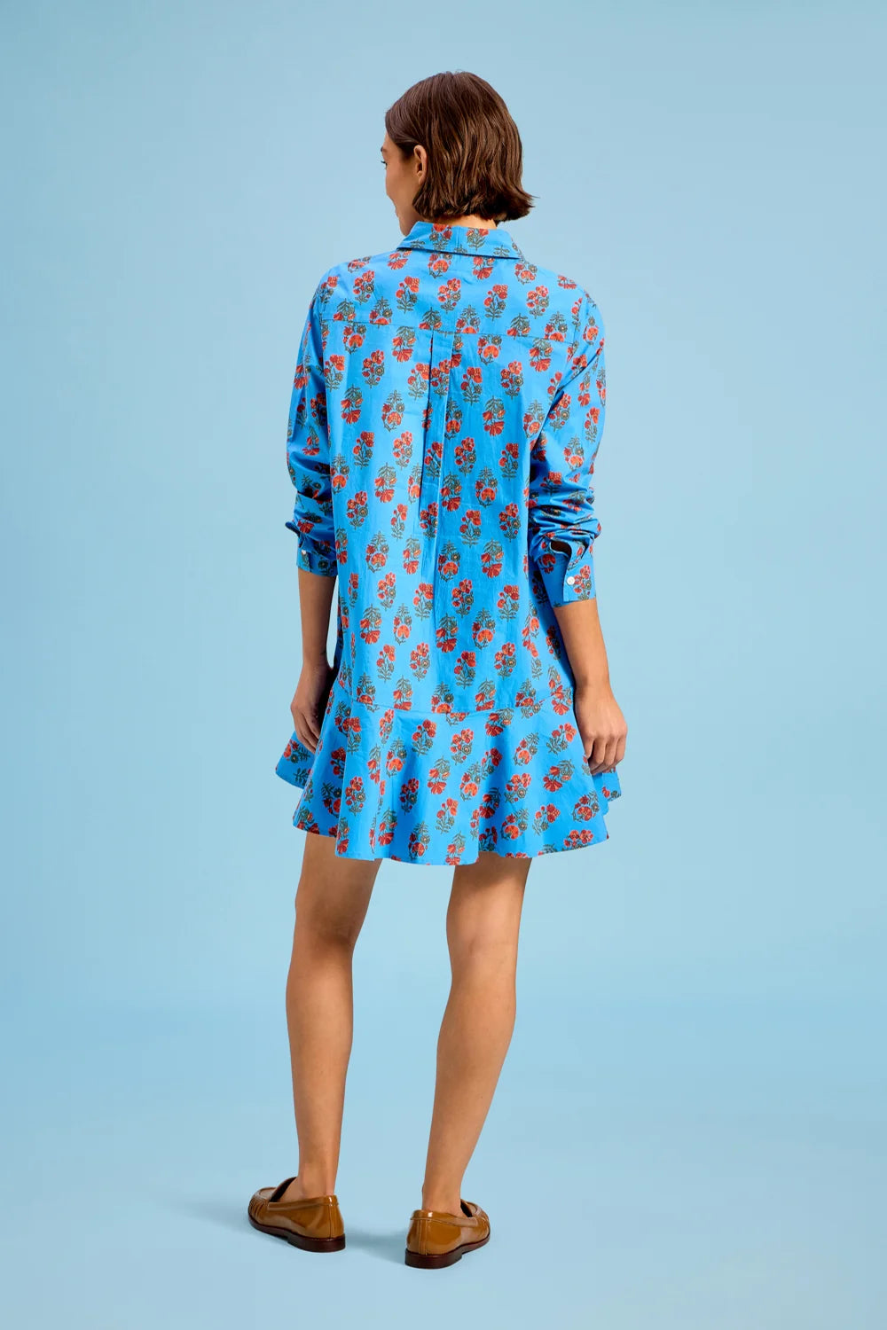 polly dress woodbine