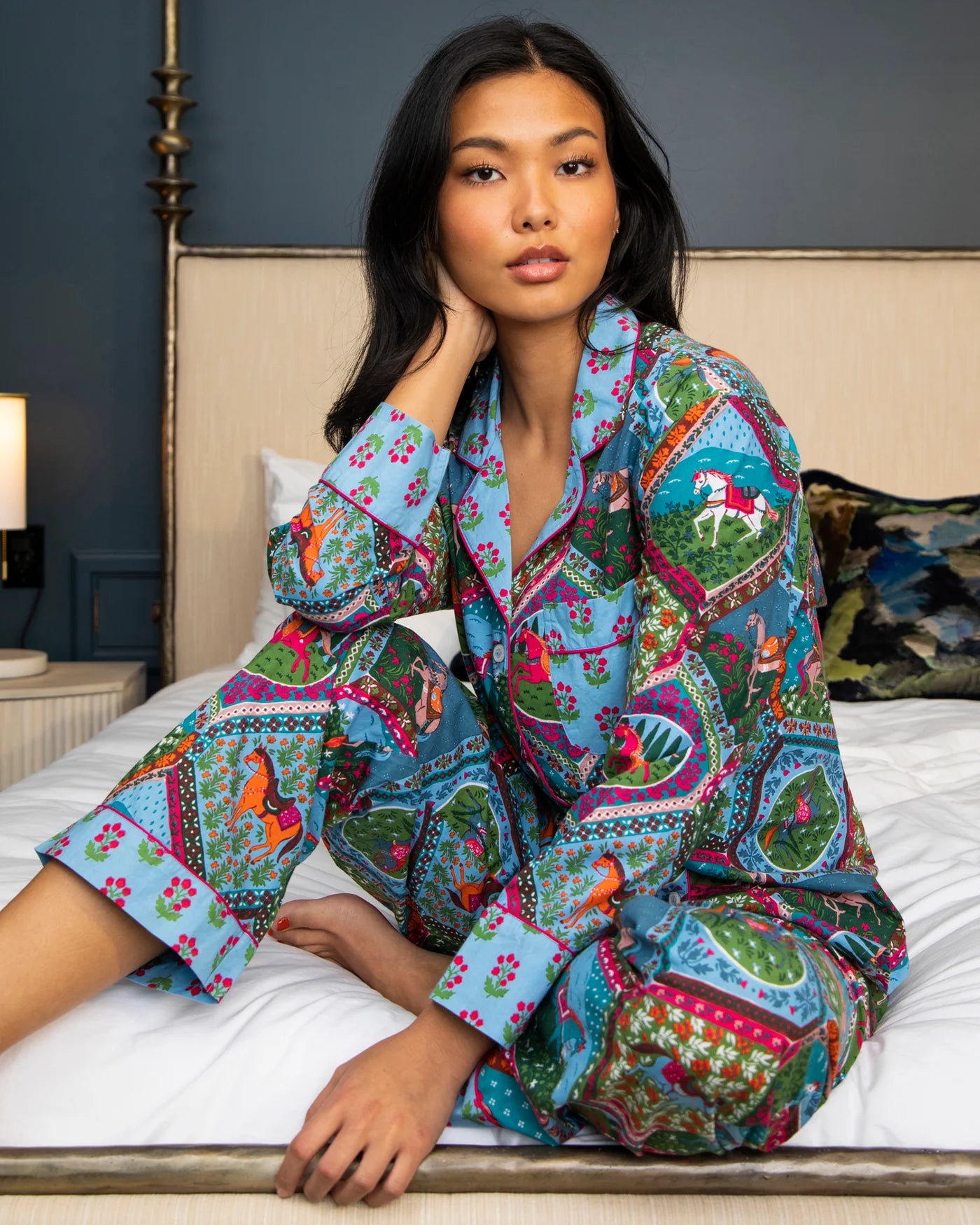 high horse pajama set
