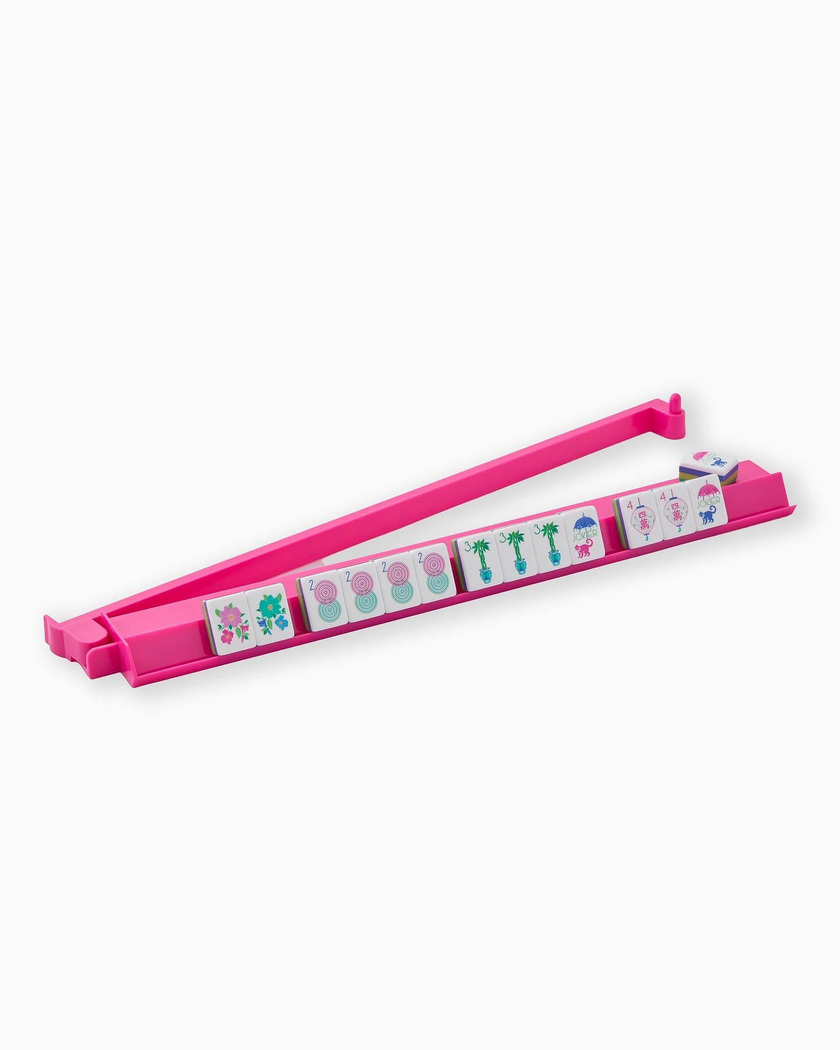 hot pink acrylic rack and pusher set