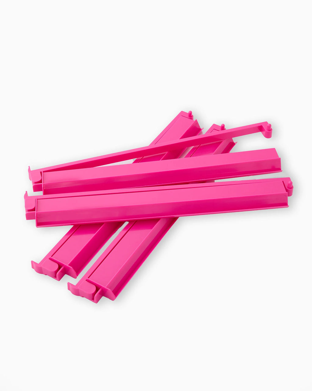 hot pink acrylic rack and pusher set