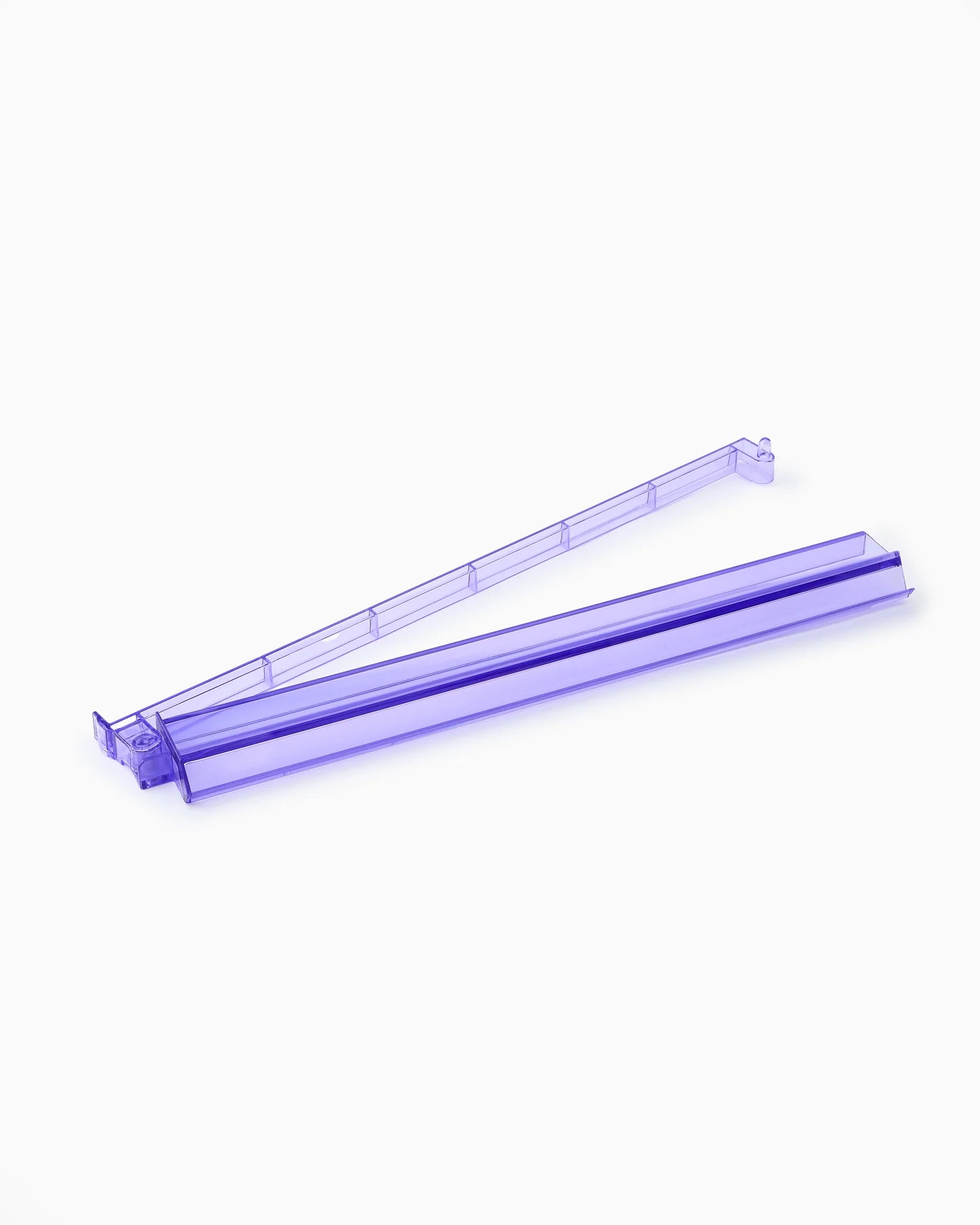 lilac acrylic rack and pusher set
